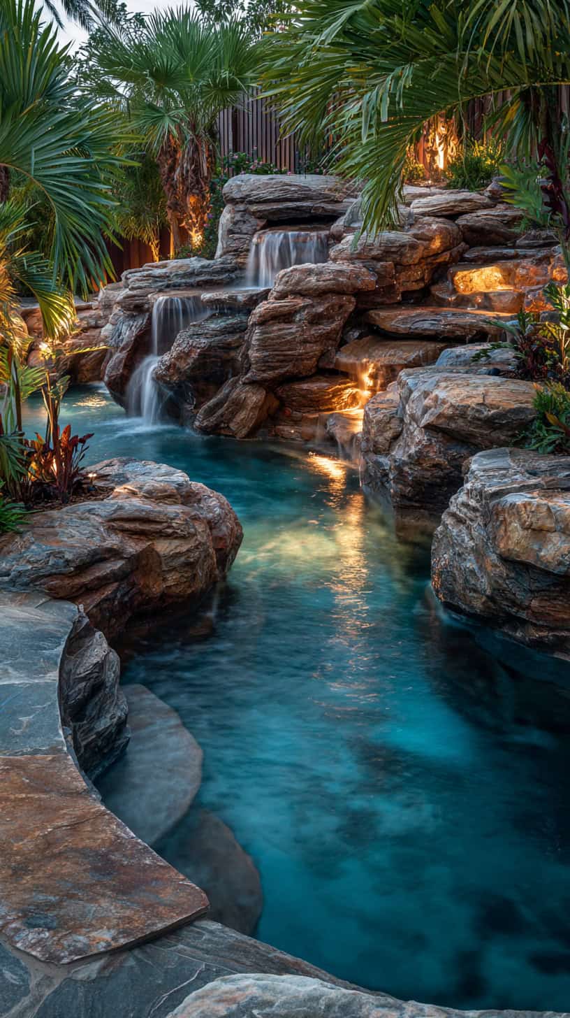 Natural Stone Waterfall - Image 4