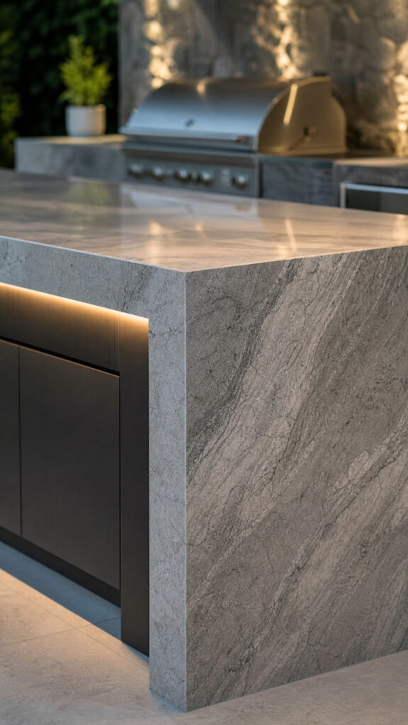 Waterfall Edge Countertops