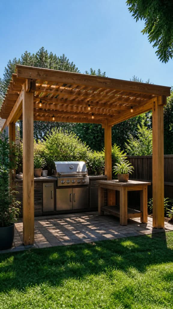 Build a Simple Pergola with Basic Lumber