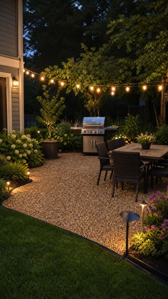 Use Gravel for an Affordable Patio Base