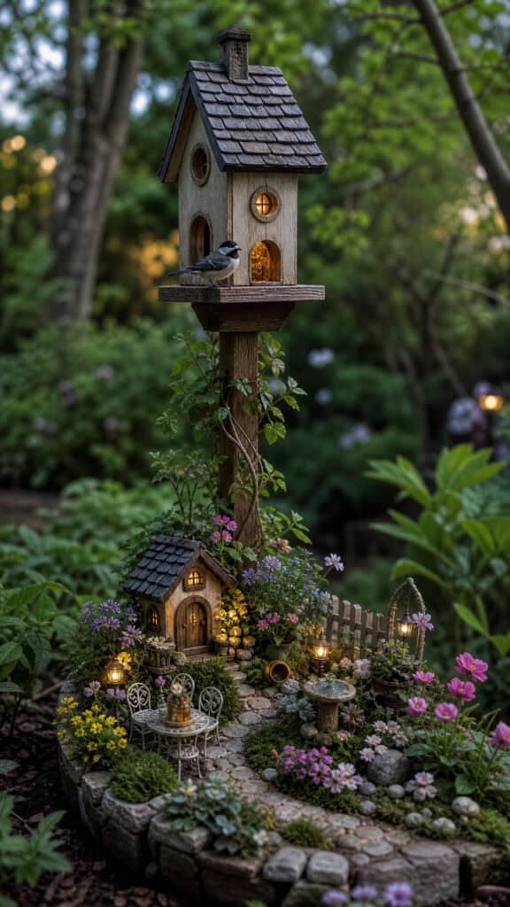Fairy Garden Birdhouse