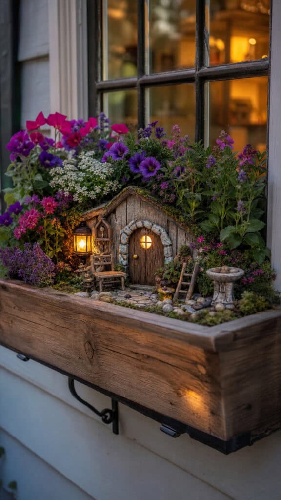 Fairy Garden Window Box