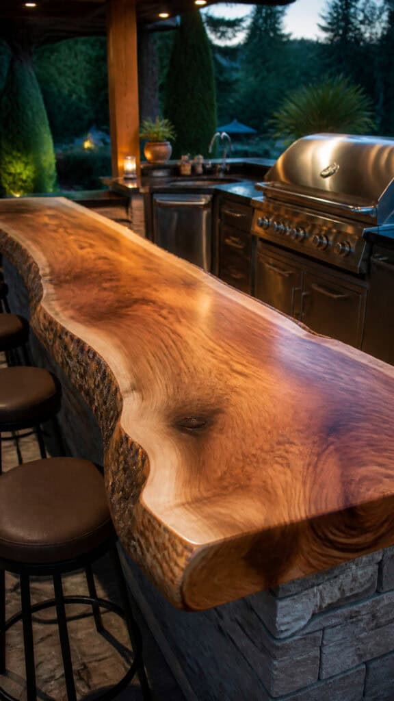 Live Edge Wood Accents