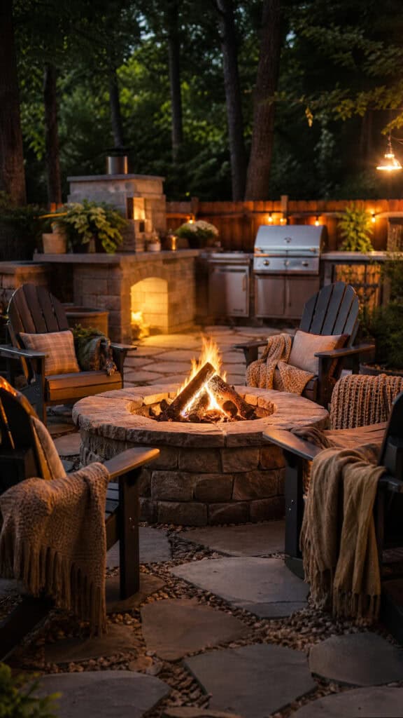 Fire Pit Gathering Spot