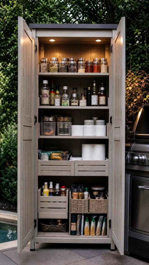 Outdoor Pantry Cabinet