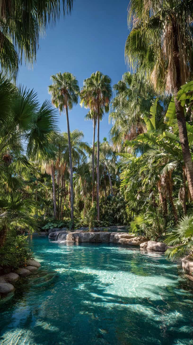 Oversized Tropical Palms - Image 1