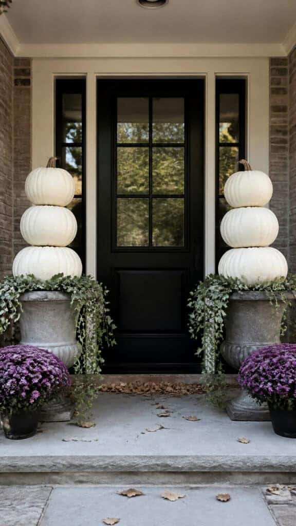 Pumpkin Topiary Style Arrangement
