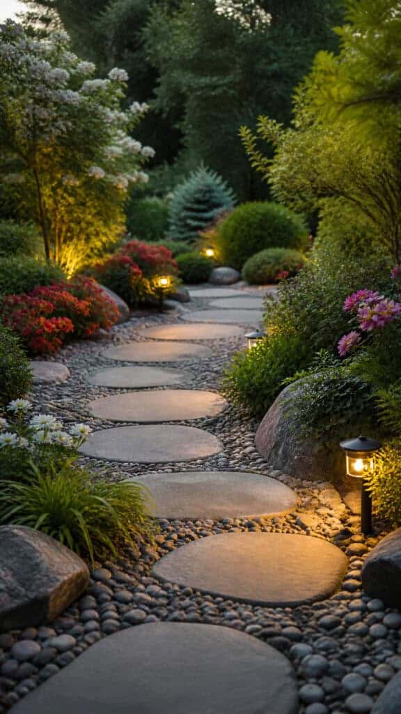 Build a River Rock Pathway