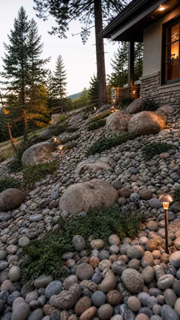 Build a Rock-Covered Slope