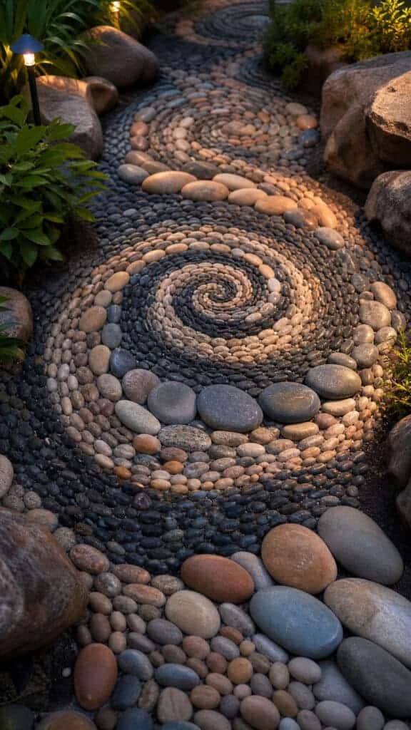 Create a Rock Mosaic Design