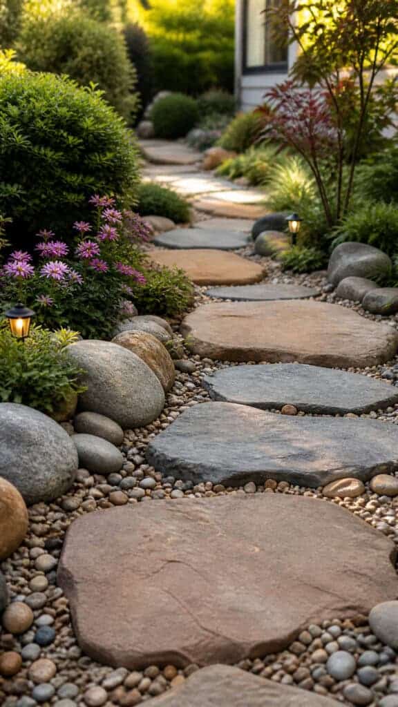 Rock Pathways And Walkways