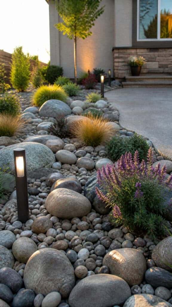 Why Rock Landscaping Is Perfect For Busy Families
