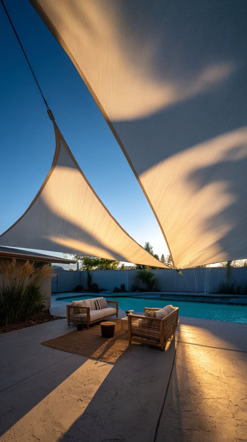 Shade Sail Relaxation Spot - Image 1