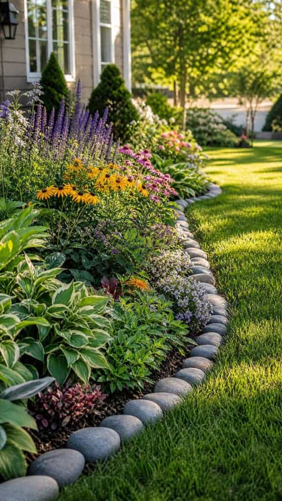Create A Stunning Rock Garden Border
