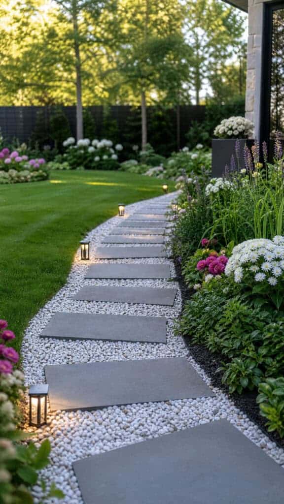 Design A Low-Maintenance Rock Pathway