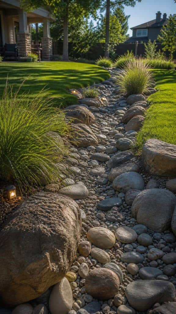 Install A Practical Rock Drainage Solution