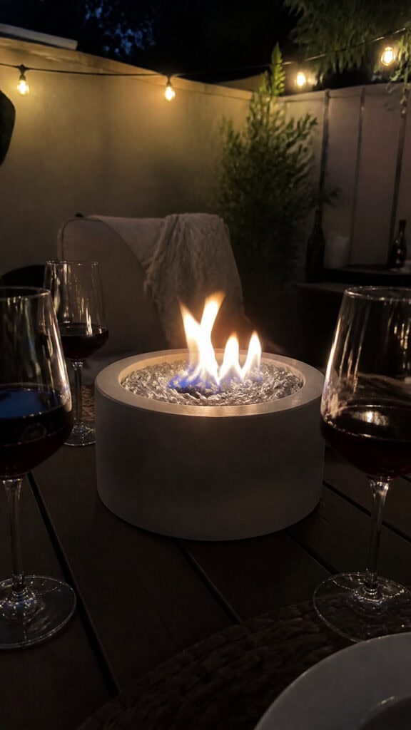 Tabletop Fire Bowl for Tiny Patios