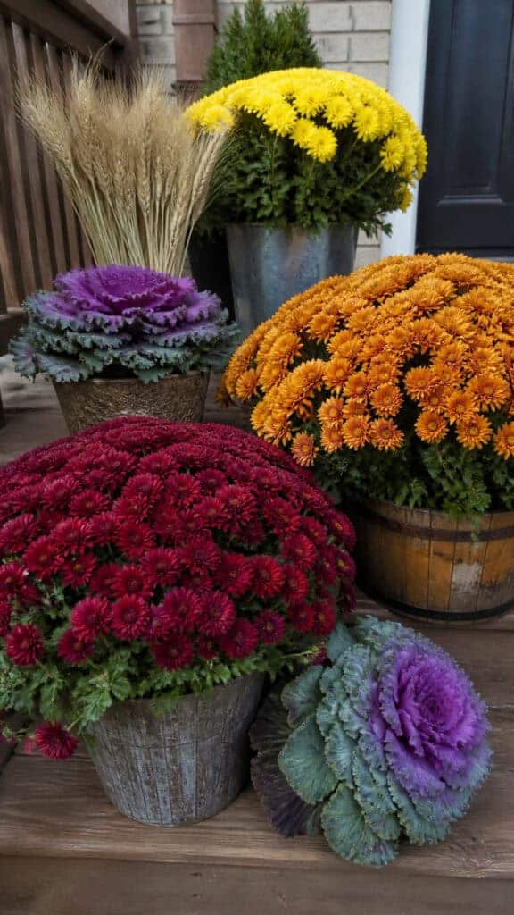 Incorporate Fresh Mums and Fall Florals