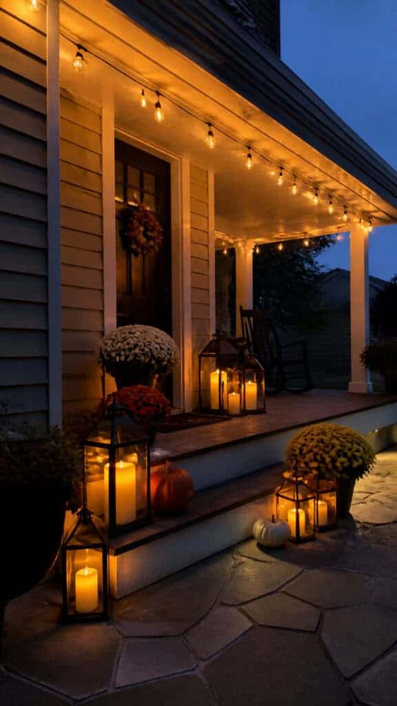 Light It Up with Lanterns and String Lights