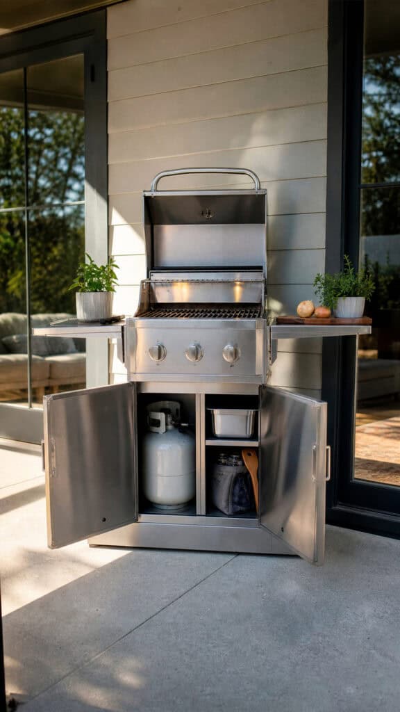 The All-in-One Grill Cabinet