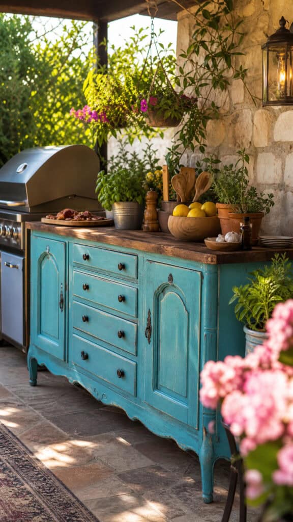 The Repurposed Furniture Kitchen