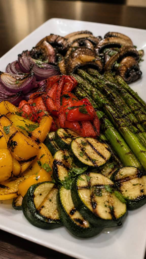 Add Some Grilled Vegetables for Variety