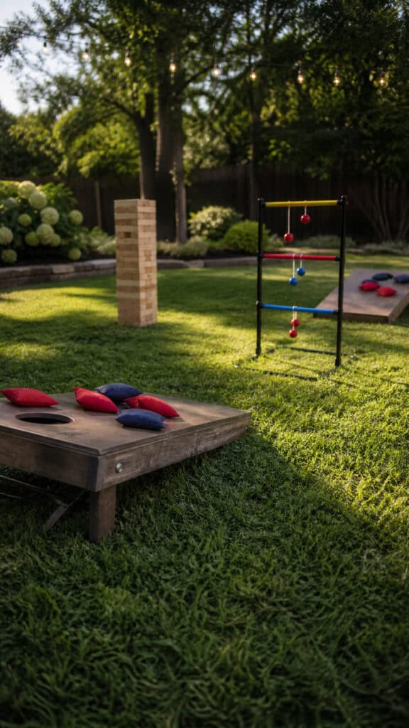 Set Up Classic Lawn Games