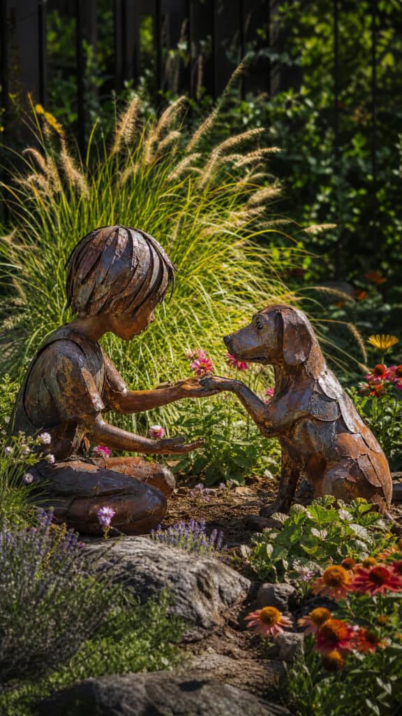 Garden Sculptures And Statuary With Personality