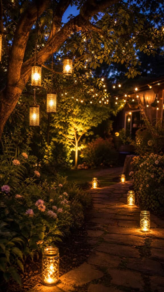 Lighting Magic For Nighttime Garden Enchantment