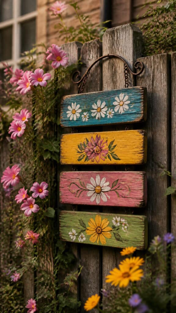 Add Quirky Garden Signs with Playful Messages