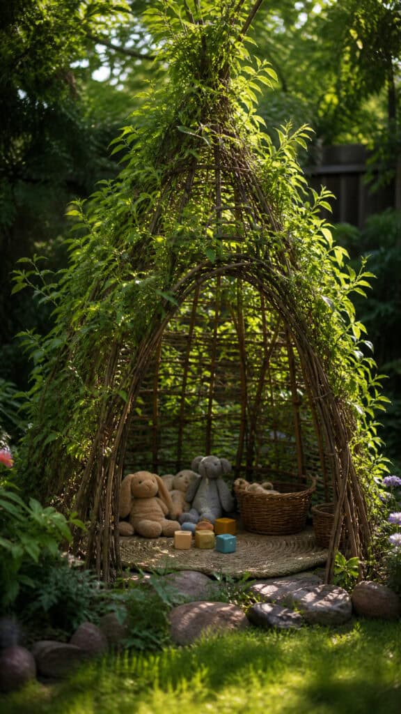 Build a Living Willow Tunnel or Teepee