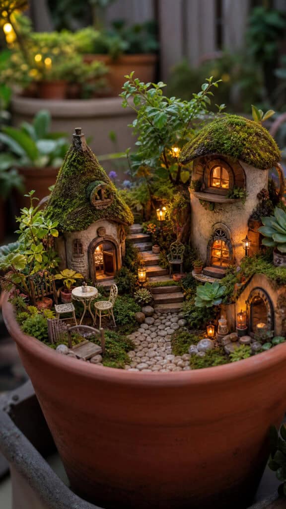 Create a Miniature Fairy Garden Village