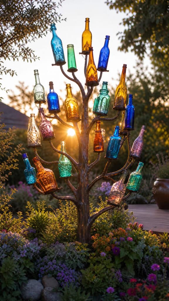 Design a Bottle Tree Sculpture