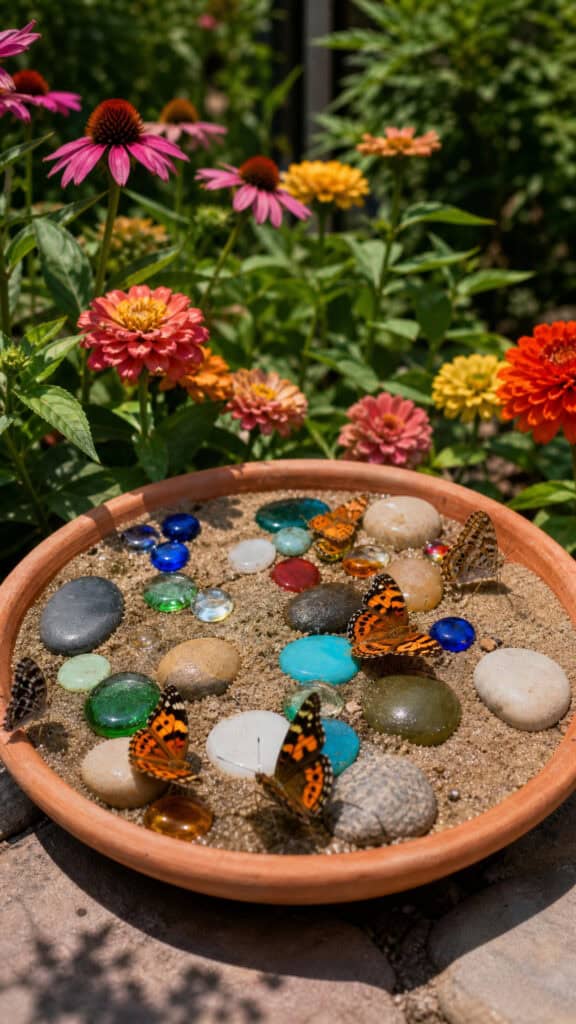 Design a Butterfly Puddling Station