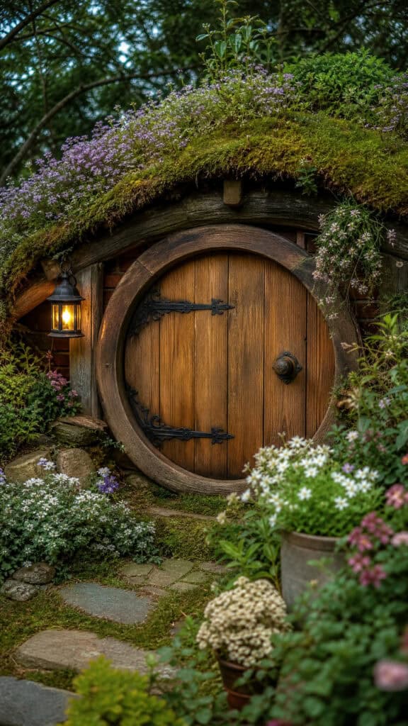 Install a Hobbit Door in a Garden Slope or Tree