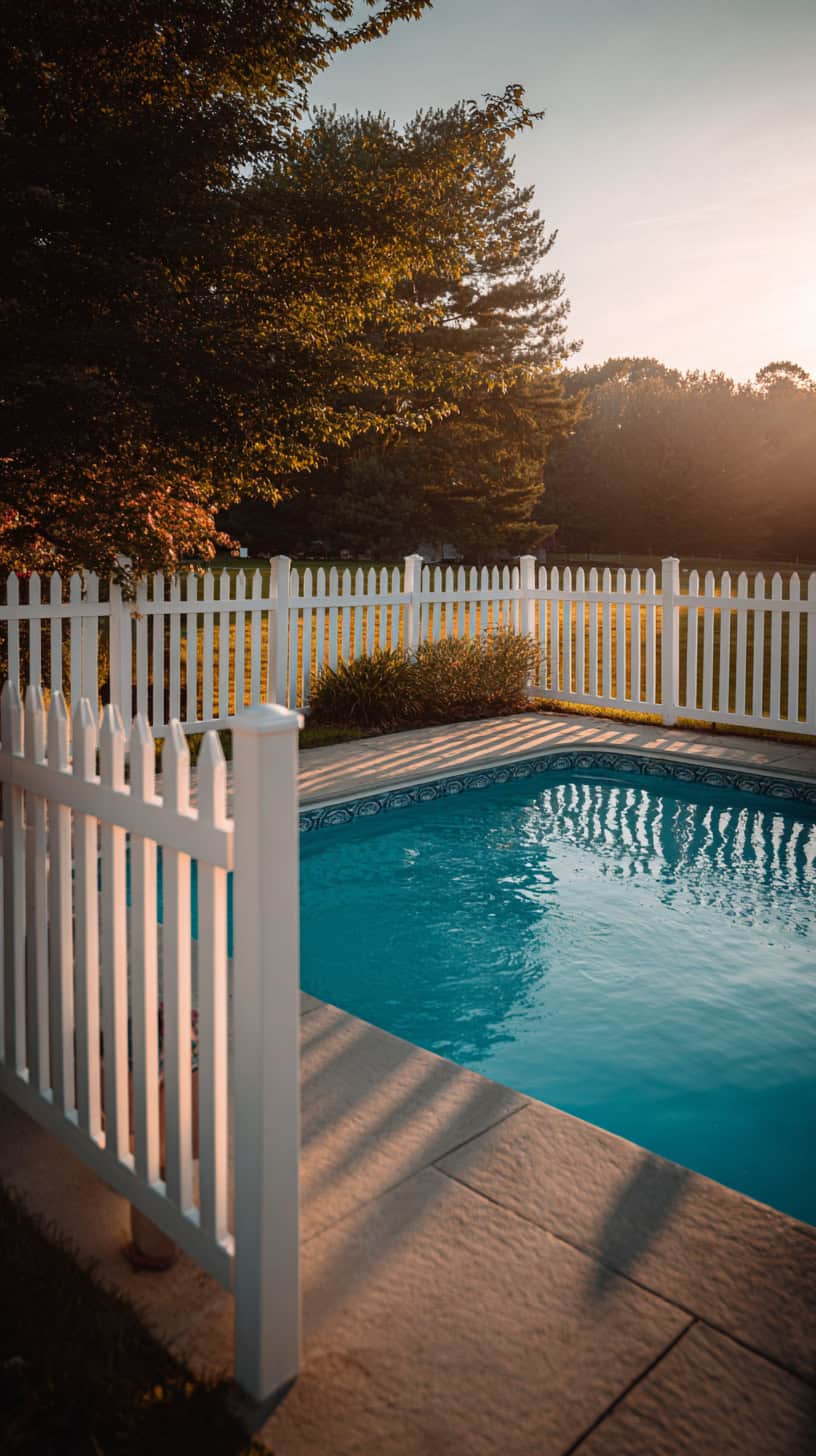 White Fence Surround - Image 2