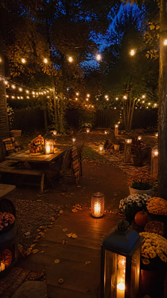 Transform Your Space with Simple Fall Lighting