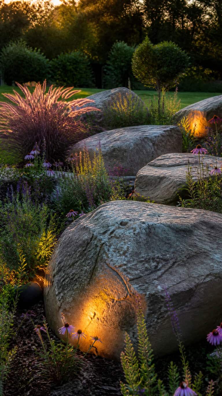 Create a Stunning Boulder Garden Focal Point