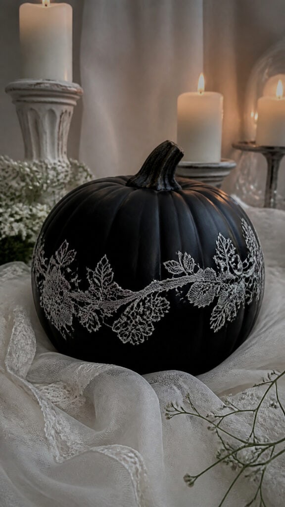Elegant White Lace Pattern