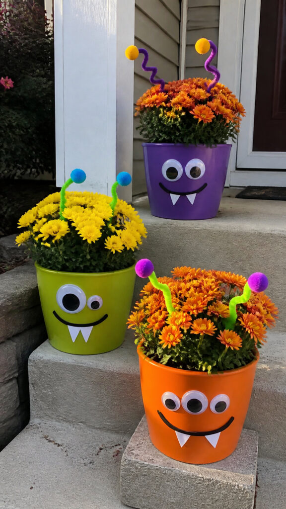 Friendly Monster Planters