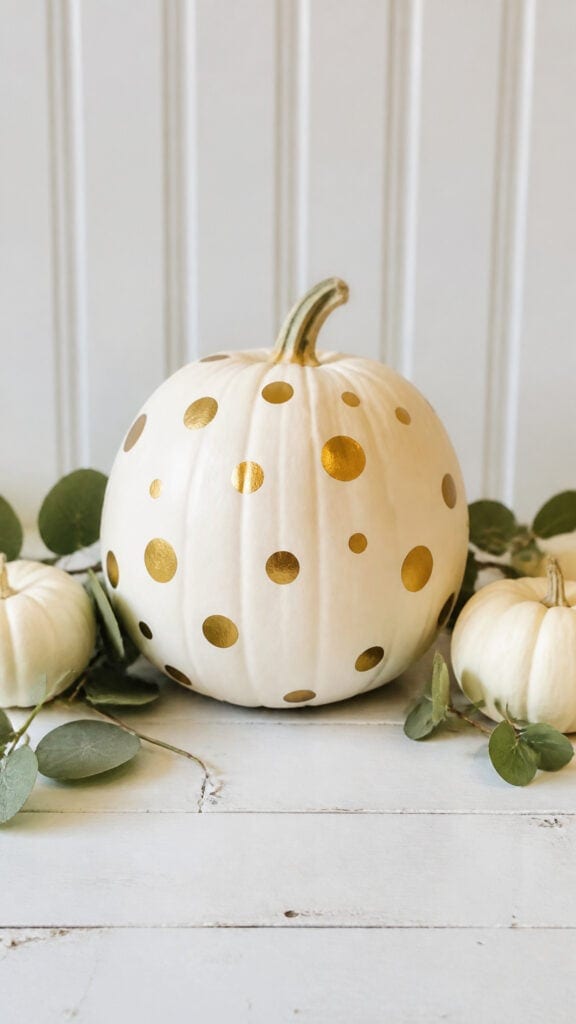 Polka Dot Pumpkins for Simple Sweetness