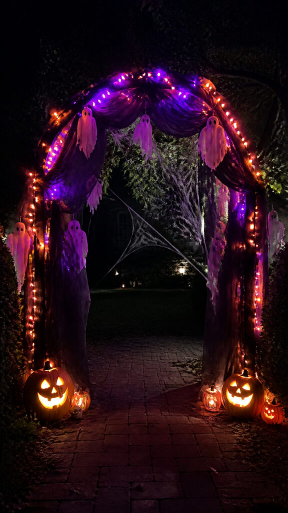 Adding Spooky Decorations and Lighting