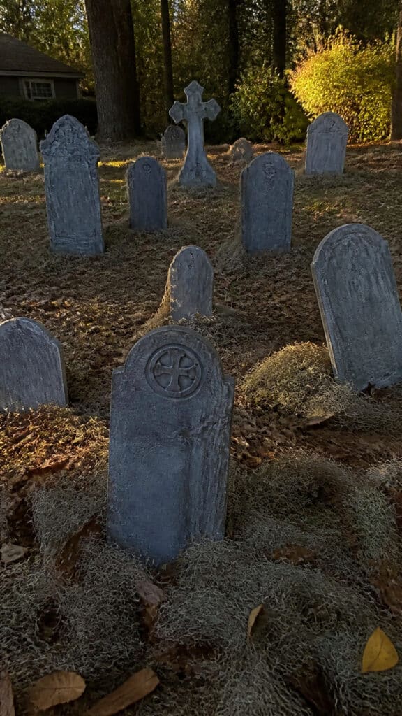 Tombstone Garden That Tells a Story