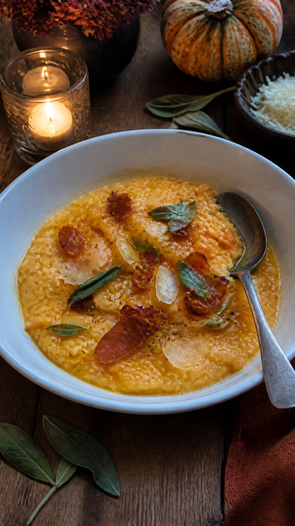 Cozy Butternut Squash Risotto Dinner