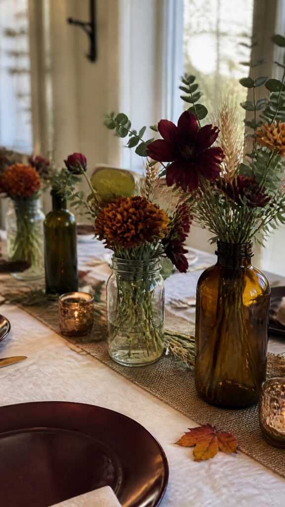 Finish with Seasonal Florals and Foliage