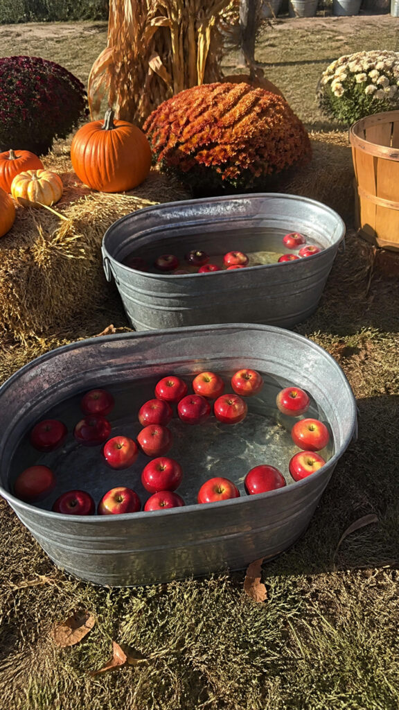 Apple Bobbing With a Twist