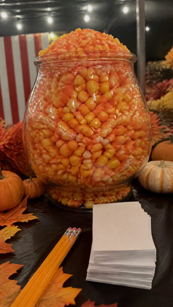 Candy Corn Guessing Game