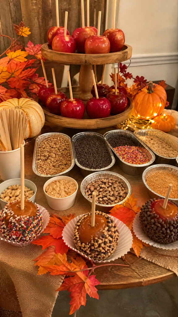Caramel Apple Making Station
