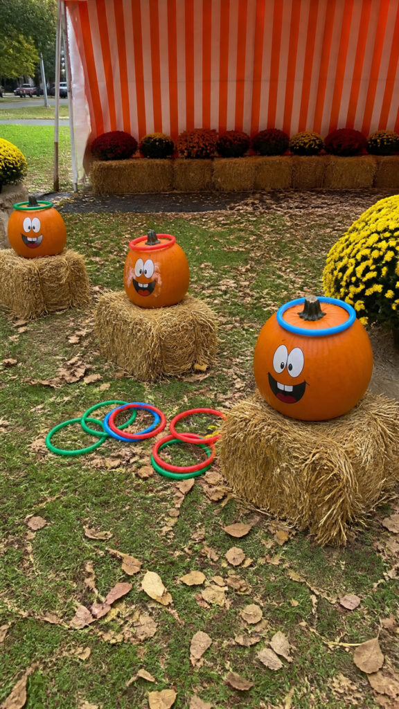 Fall-Themed Ring Toss Games