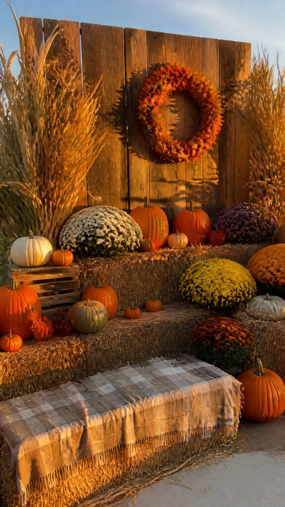 Harvest-Themed Photo Booth